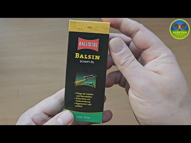 Масло для ухода за деревом Klever Ballistol Balsin Schaftol 50 ml светлый