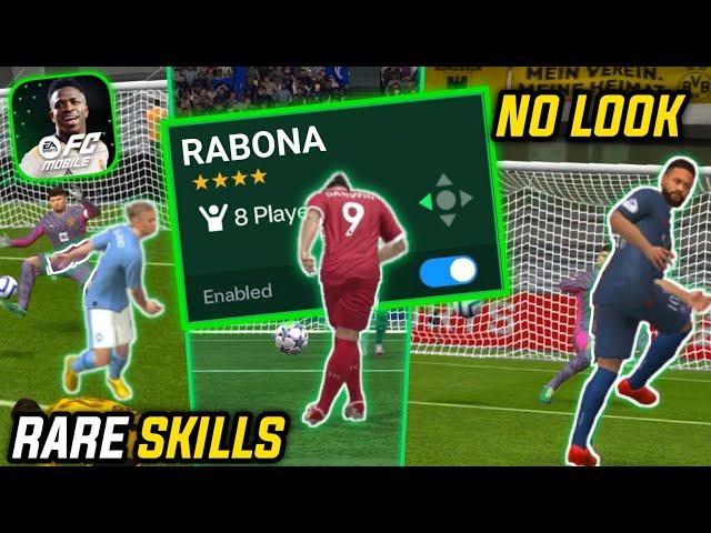 RARE SKILLS in ea fc 24 mobile will blow your mind  | how to do rabona in fc mobile #fcmobile