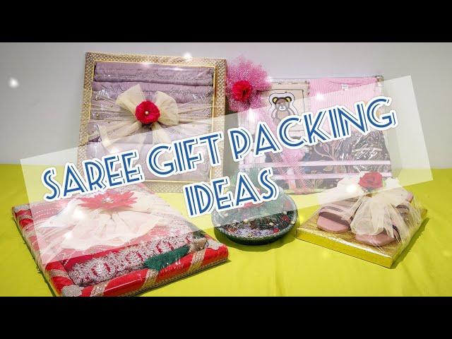 DIY Wedding Saree Packing Ideas | Affordable | Saree packing tutorial | saree packing for wedding