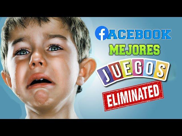 JUEGOS ELIMINADOS DE FACEBOOK