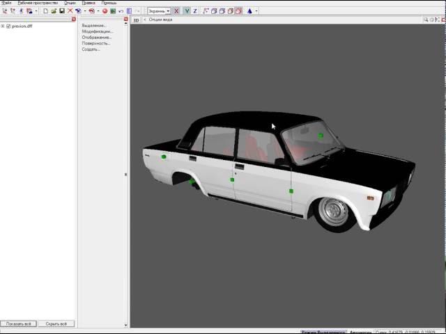 Zmodeler[Урок]Как правильно заменить колёса на авто ?!