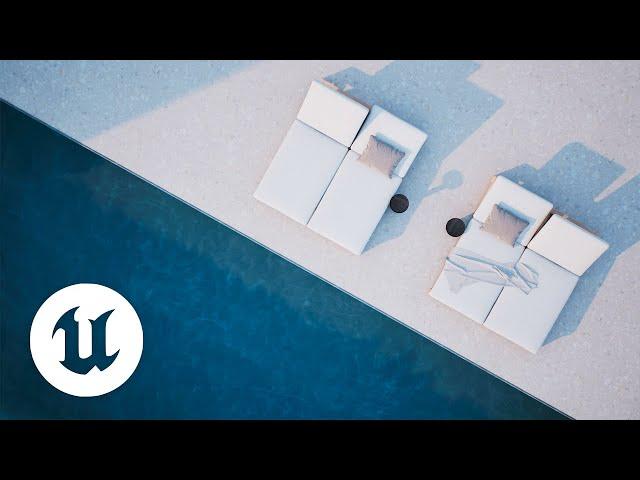 Architectural Showroom Animation in Unreal Engine 5.4