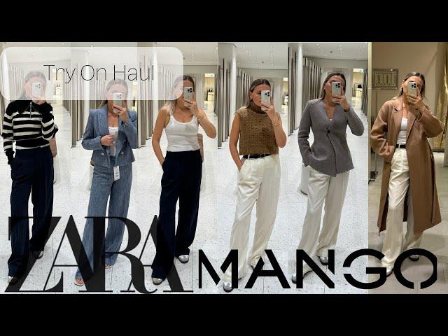 Latest   ** ZARA & MANGO**   || TRY on HAUL || January vlog