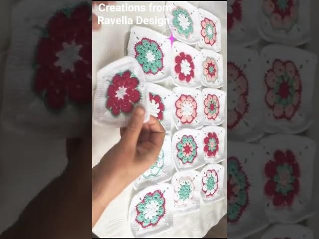 Crochet African Flower Squares