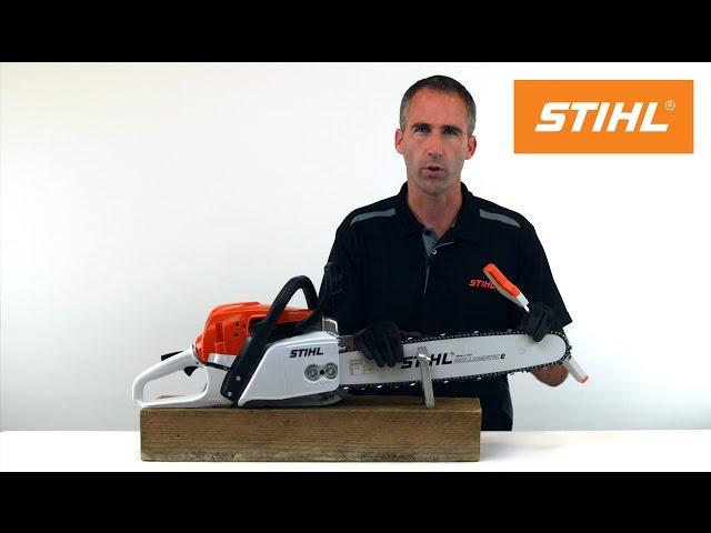 How to sharpen your chainsaw using STIHL 2-in-1 guide system