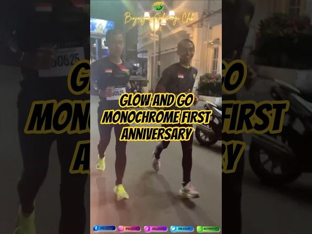 Glow And Go Monochrome First Anniversary #garut #binjasgar #monochrome #bikinsehat #olahraga