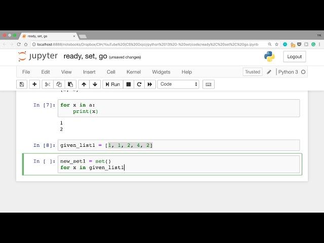 How To Use Sets in Python (Python Tutorial #13)