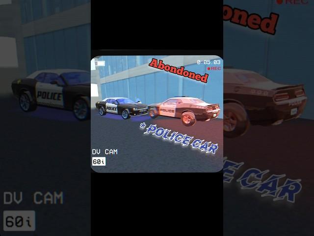 Abondoned Police Car Found Car Simulator 2 #shorts #dodge #og #trollface #police #troll #caredit