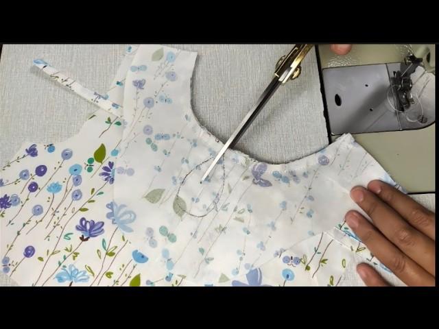 Top sewing tutorial for beginners || Neck Sewing tricks tips