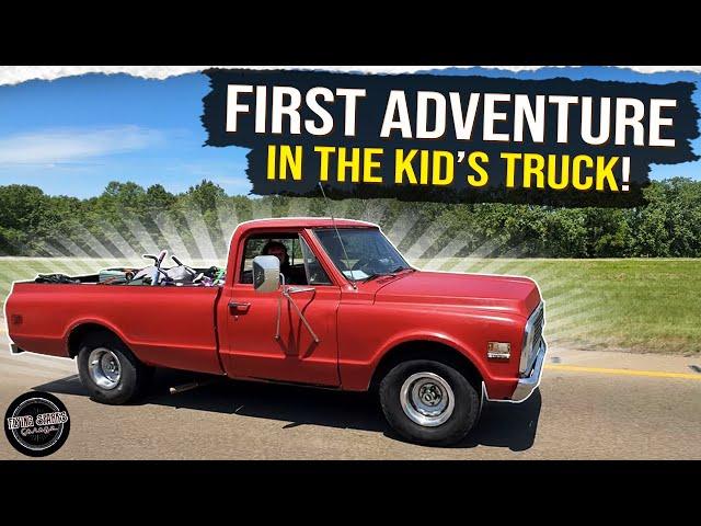 Will it drive to family camp!? The Kid’s C10 gets some miles!