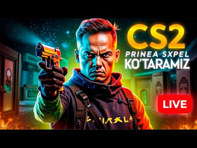 6-CHI STREAM / O'zbekcha LIVE STREAM / CS2 PREMIER BOSAMIZ! JONLI EFIR