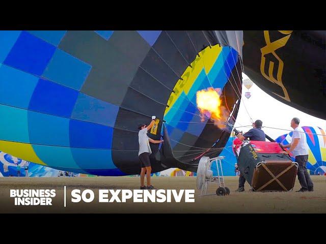 It Takes A Team Of 70 To Make Hot Air Balloons Safe. Here Is Why They're So Expensive