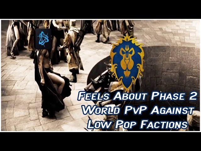 Alliance Feels About Phase 2 ( Open World PvP ) - WoW Classic