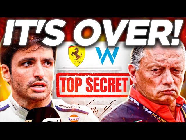 Sainz Drops HUGE BOMBSHELL on Ferrari After SHOCKING STATEMENT!