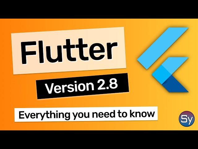 Flutter 2.8 - Everything You Need To Know