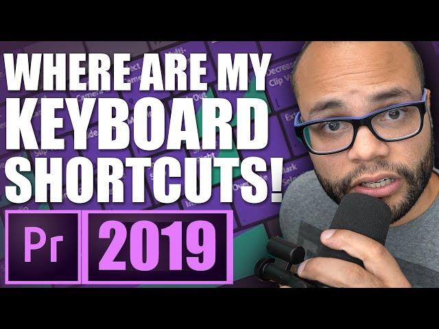 How to get your keyboard shortcuts back when adobe premiere updates