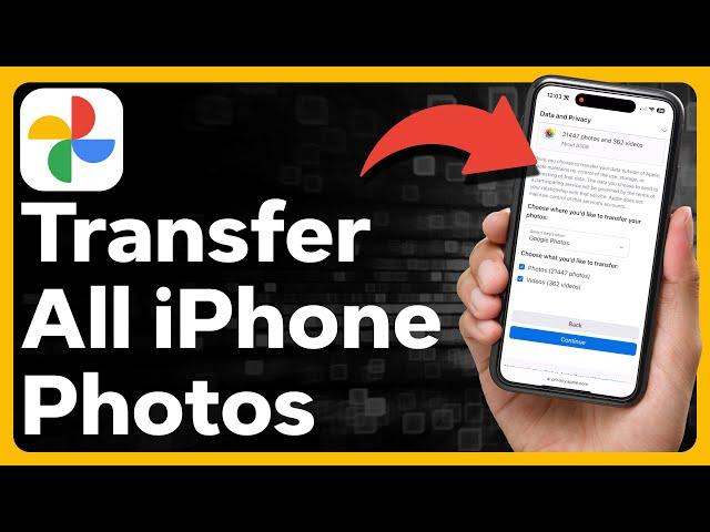 How To Transfer All iPhone Pictures To Google Photos