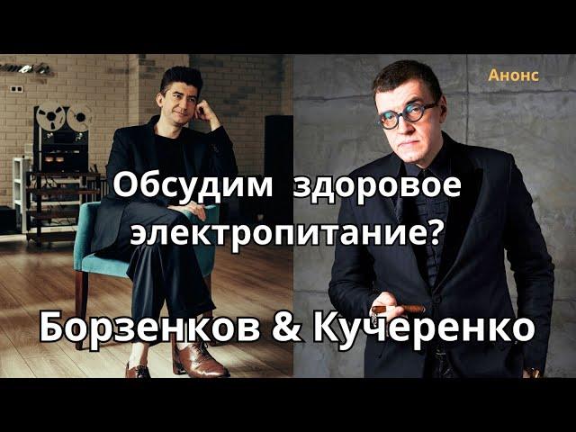 Чем кормить HI-FI? Борзенков и Кучеренко обсуждают электропитание. Анонс стрима 24 ноября 20:00