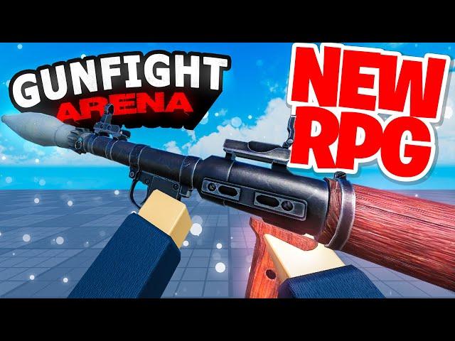 New INSANE RPG UPDATE in Gunfight Arena Roblox