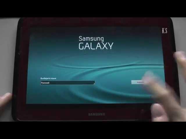 Полный сброс (hard reset) Samsung Galaxy Note подробное видео