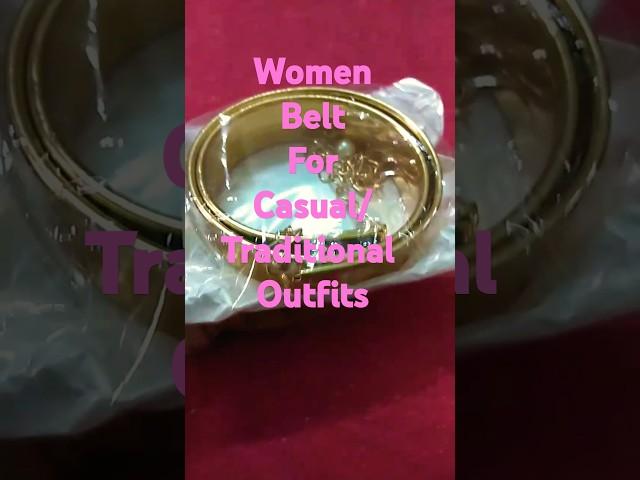 Women Belt for casual/Traditional outfits#belt#shortvideo#flipkart#fashion#unboxing#shopping#shorts