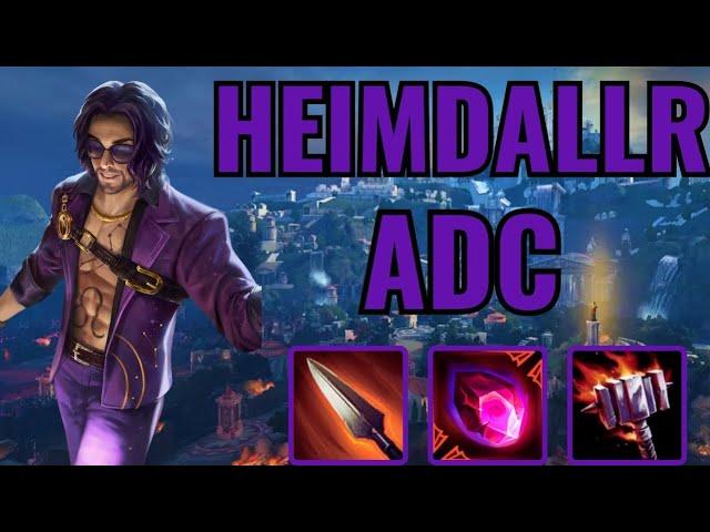 HEIMDALLR, THIS BUILD IS CRACKED OMG  | RANKED CONQUEST S11 #19