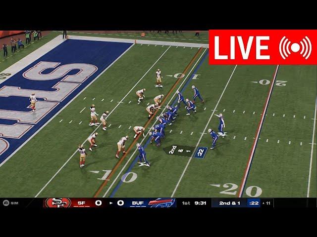 NFL LIVE San Francisco 49ers vs Buffalo Bills| Week 25th November 2024 Madden 25 PS5 GAMEP-LAY