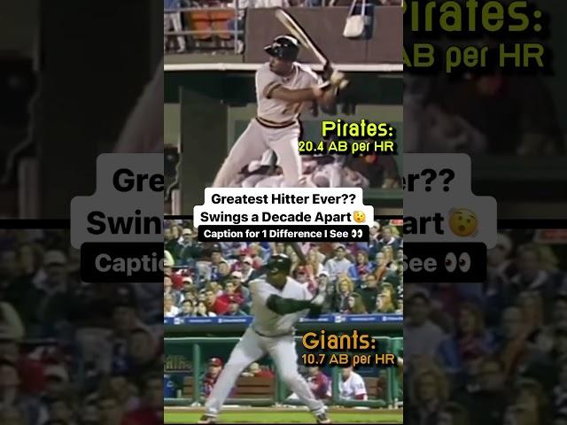 Barry Bonds Swing - The Best Hitter Ever?