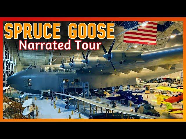 Spruce Goose Narrated Tour in 4k | H-4 Hercules