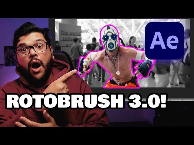 NEW Rotobrush 3.0 in After Effects (Beta)