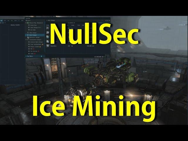 Eve Online - NullSec Ice Mining