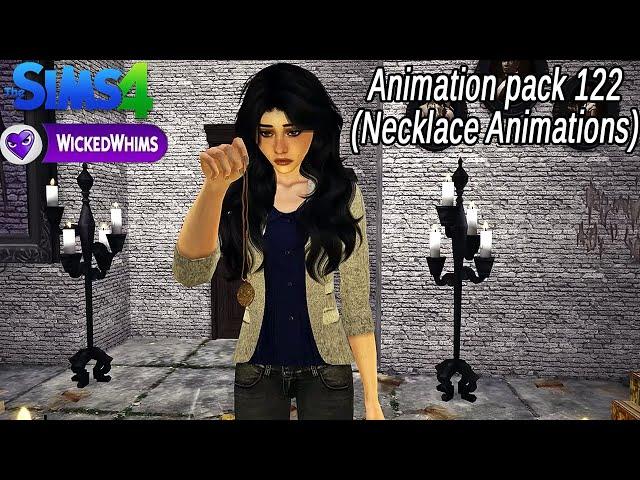 Animation Pack #122 | The Sims 4 | Wicked Whims Animations | Necklace Animations