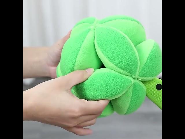 Pet Dog Broccoli Snuffle Ball Puzzle Toys Slow Dispensing Feeder Increase IQ Squeaky Toys