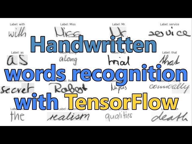 Step-by-Step Handwriting Recognition Tutorial Using TensorFlow