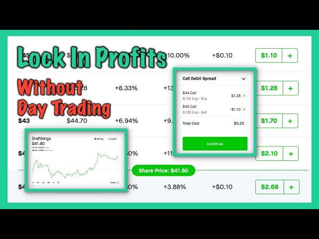 Lock In Your Options Profits - Without Day Trading | Robinhood Investing