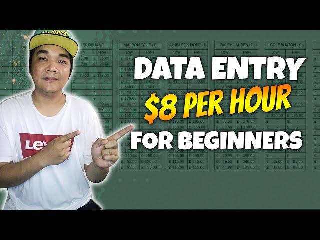 DATA ENTRY Online Jobs Work From Home For Beginners Student and No Experience 2024