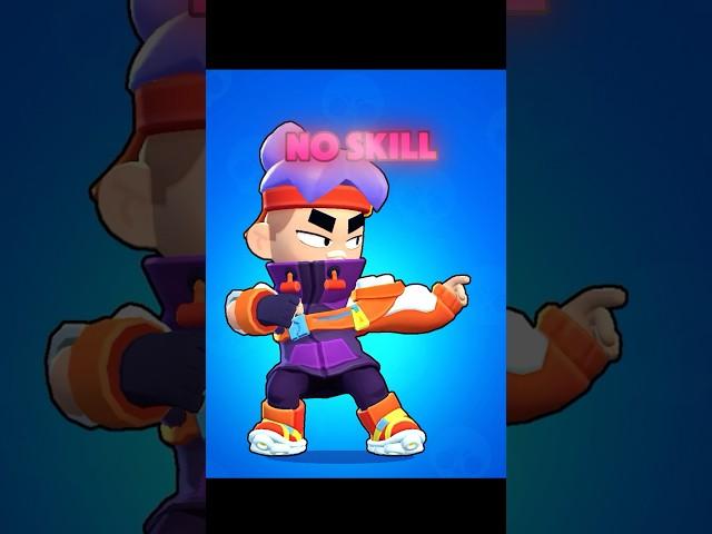 Brawlers Skill, Medium Skill or No Skill part 4  #brawl #brawlstars #viral #fyp #skill