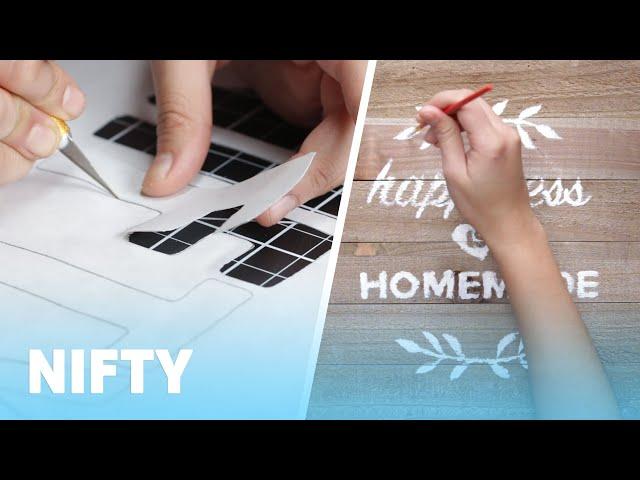 5 Easy Custom Stencil Projects