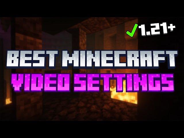 [1.21.4] BEST MINECRAFT VIDEO SETTINGS 1.21.4 - Fix lag and Get More FPS!