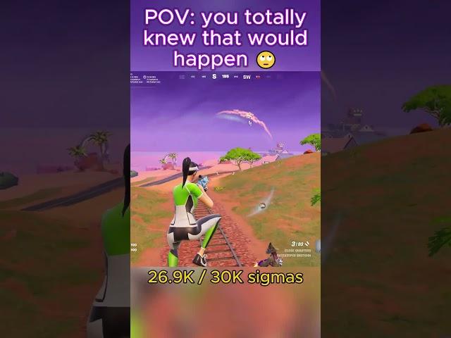 POV: you totally planned that  #fortnite #gaming