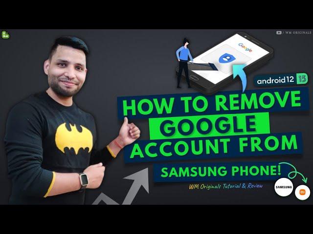 How to Remove Google Account on Samsung Phone (2023) Remove FRP Lock from Samsung in Minutes!