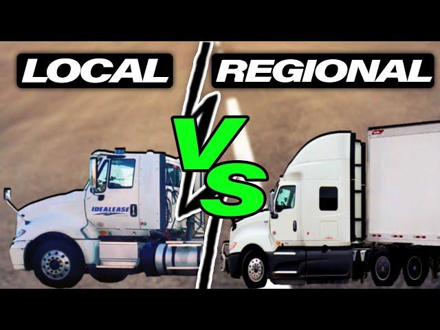 Local vs Regional Truck Driving