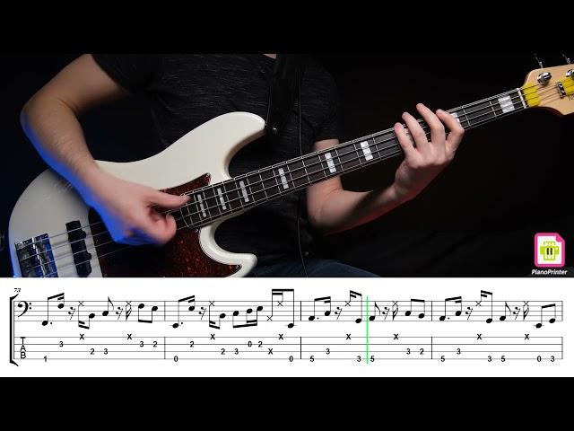 Кино - Война Bass Cover | Табы & Ноты