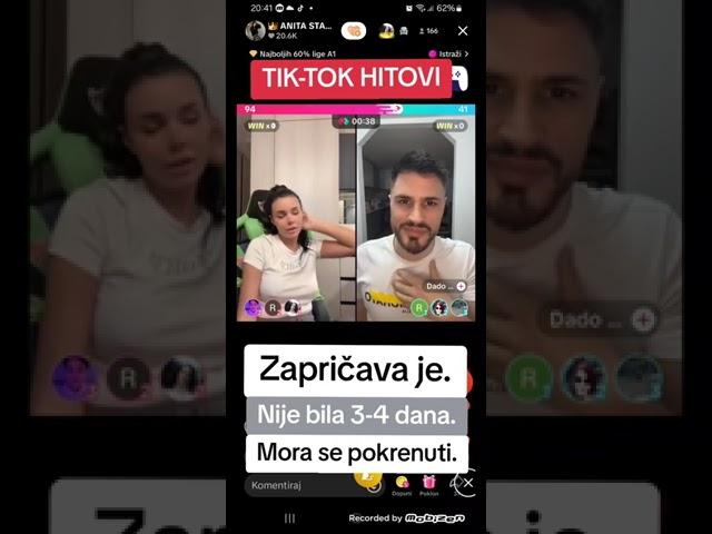 Anita Stanojlović i Dado:Ovisnost o cigarama #tiktok #humor