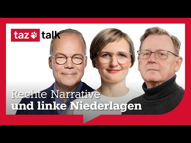 Rechte Narrative und linke Niederlagen –  taz-Triell zur Bundestagswahl