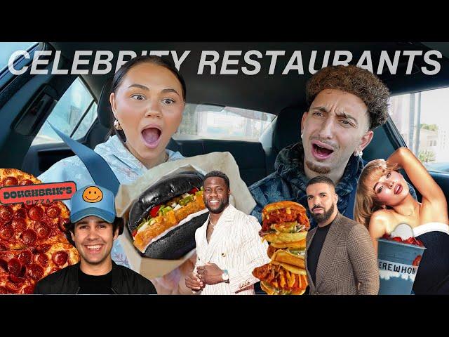 TRYING EVERY CELEBRITY RESTAURANT IN LA!!