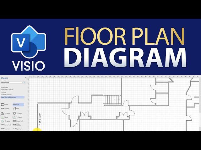 How To Draw a Simple Floor Plan in Visio