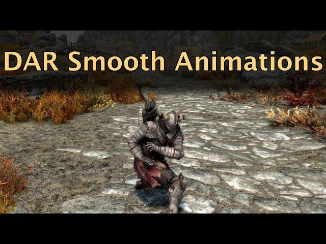 Xbox One版Skyrim MOD「DAR Smooth Animations」