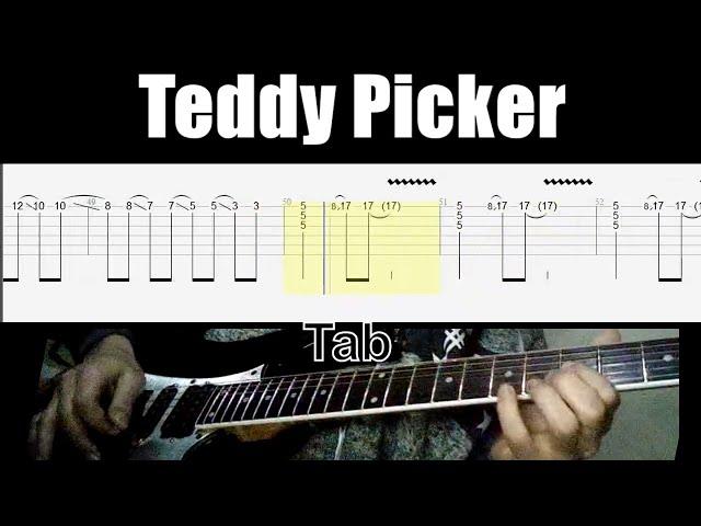 Arctic Monkeys Teddy Picker Guitar Lesson Tab