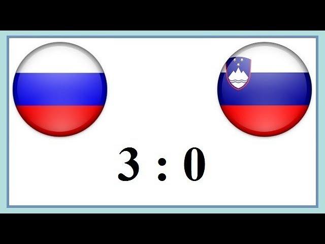 Россия - Словения (3-0) Чемпионат Европы 2017 1/4 финала